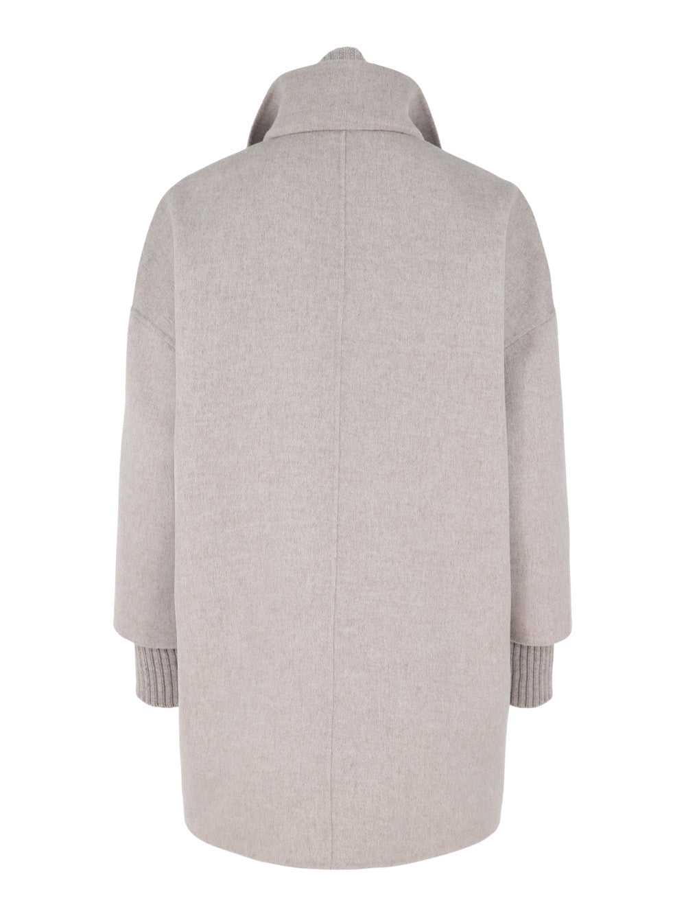 Kinross Knit Insert Zip Mock Coat (More Colors)
