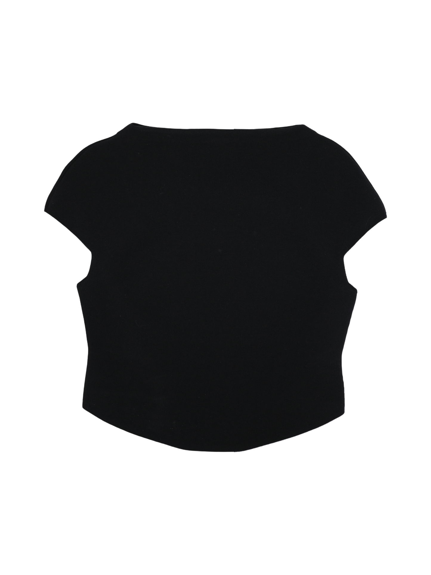Cult Gaia Virginiana Knit Top in Black
