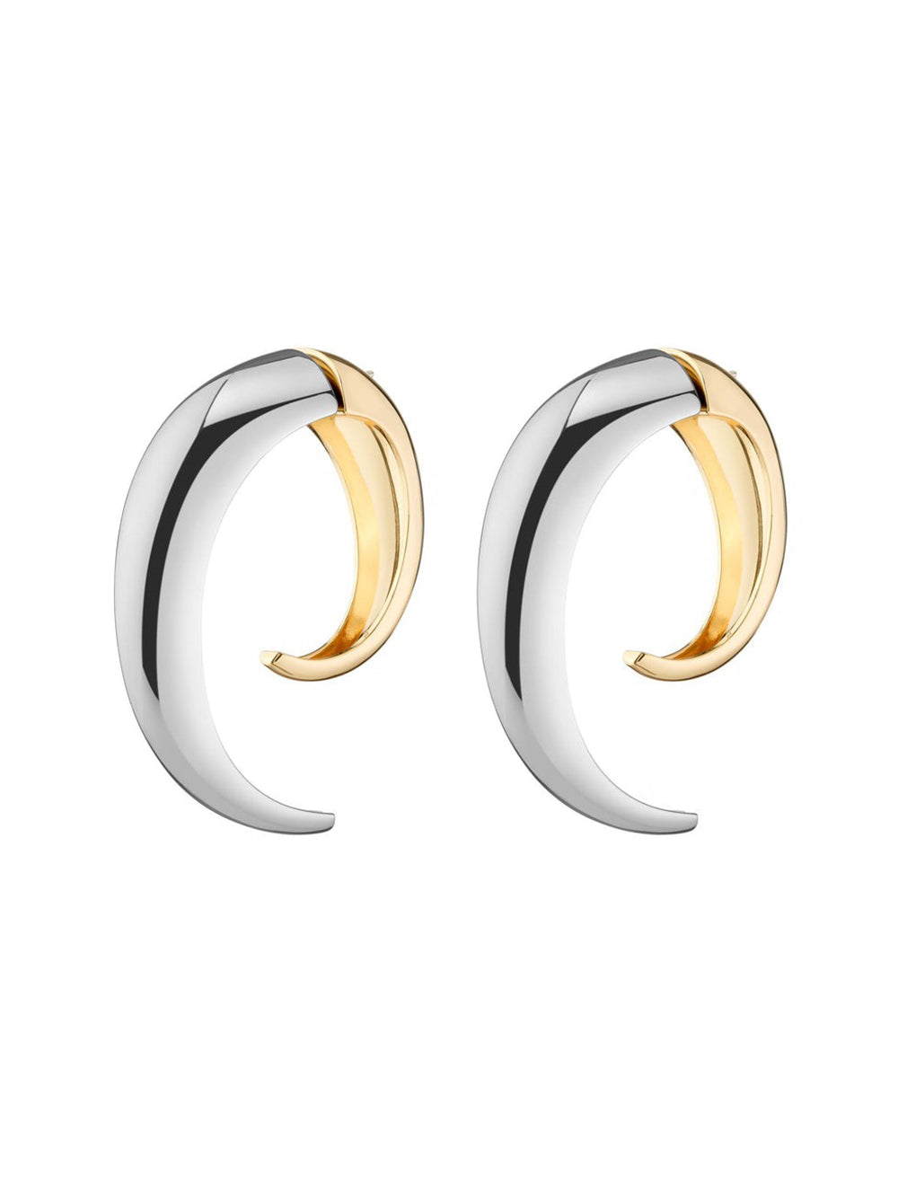 Demarson Kiki Convertible Earrings in Two-Tone