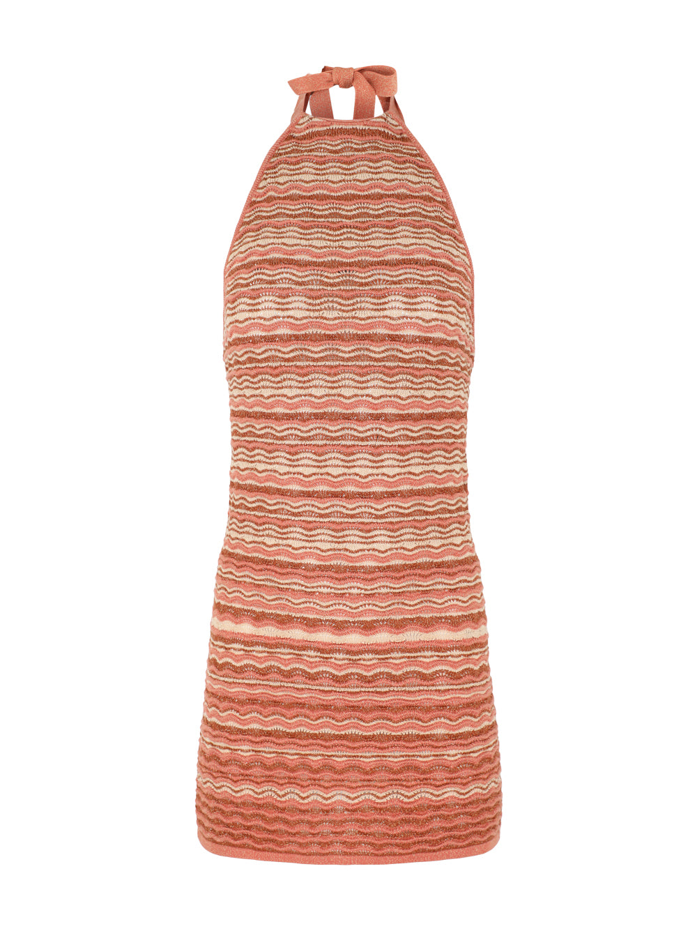 Cult Gaia Erina Knit Dress in Corallo Multi Cult Gaia Erina Knit Dress in Corallo Multi