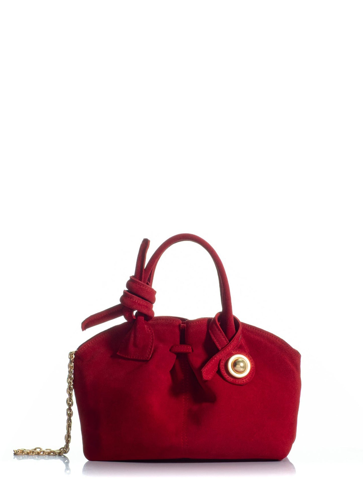 Kooreloo The Midi Swan in Red Suede