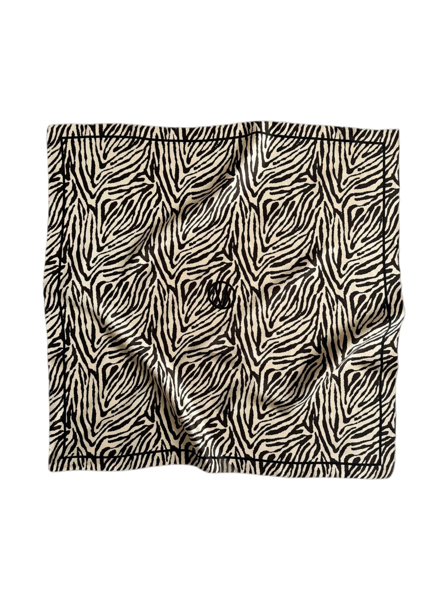 Lescarf Zebra Scarf 80 X 80cm