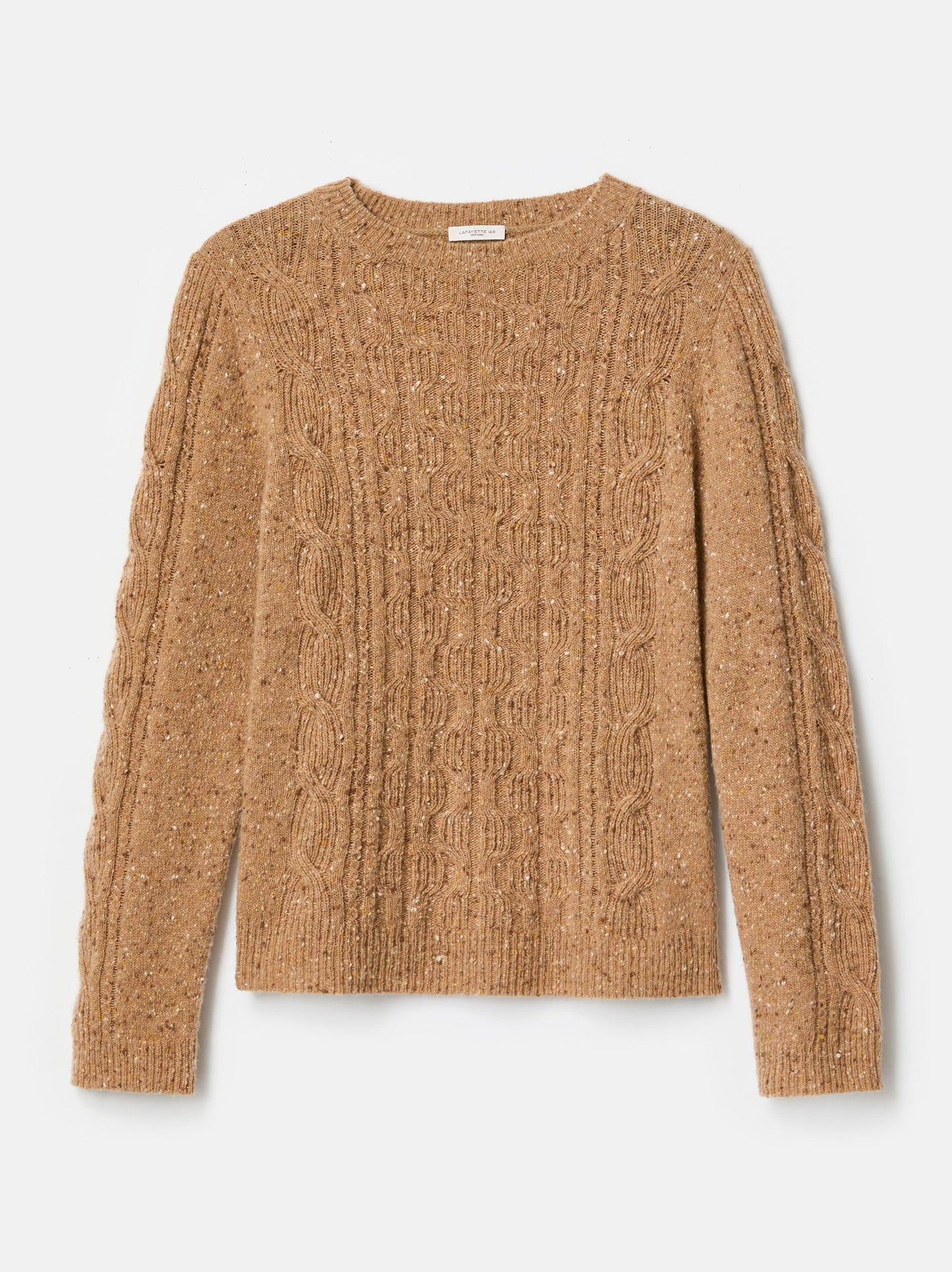 Cable Donegal Crew Sweater