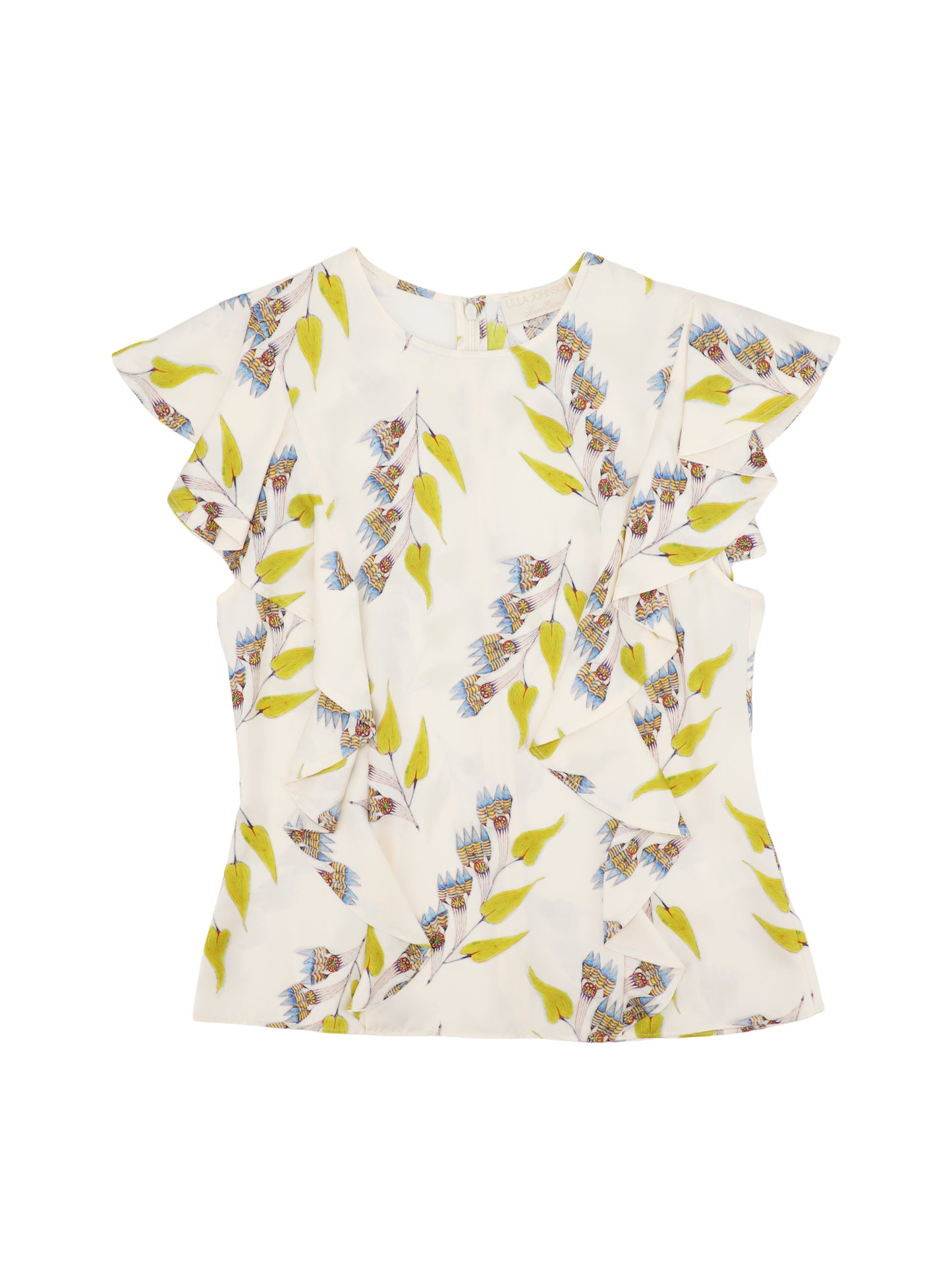 Ulla Johnson Botanical Top in Infinite Flower