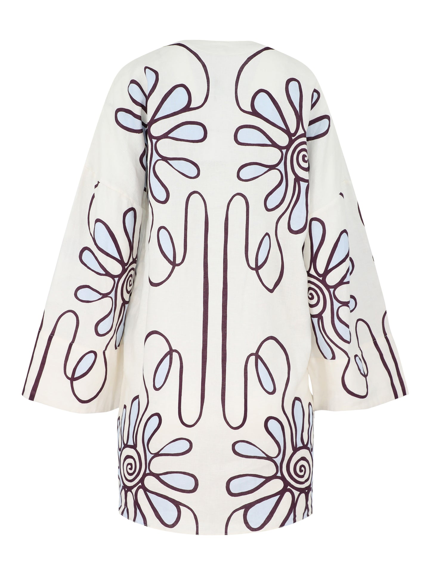 Cala de la Cruz Siena Dress in Namure Celeste
