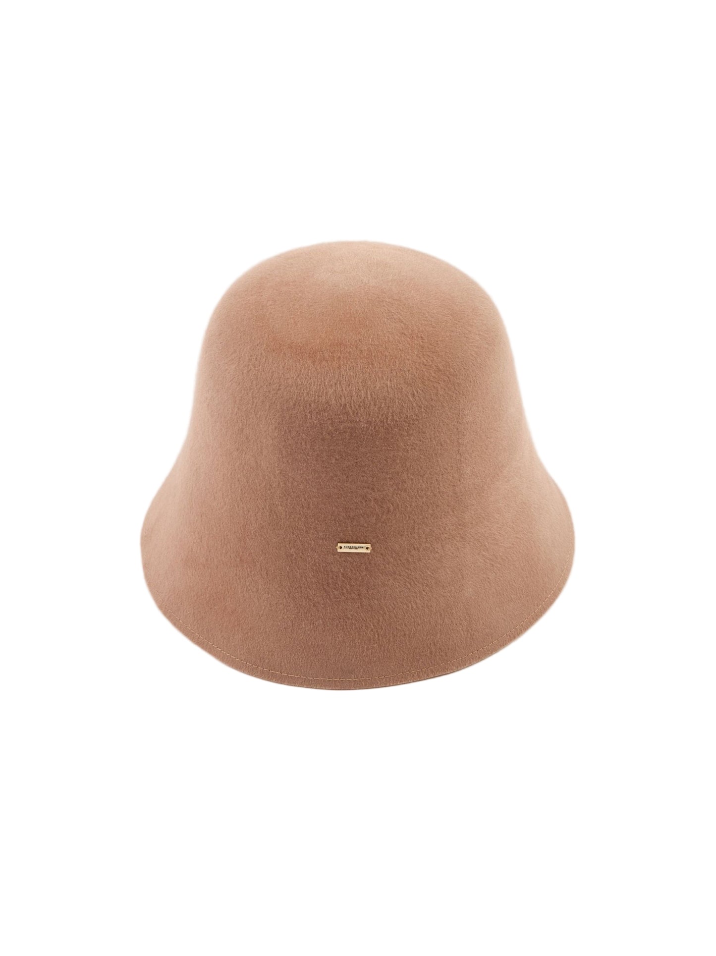 Eugenia Kim Anaïs Brushed Wool Felt Hat in Camel