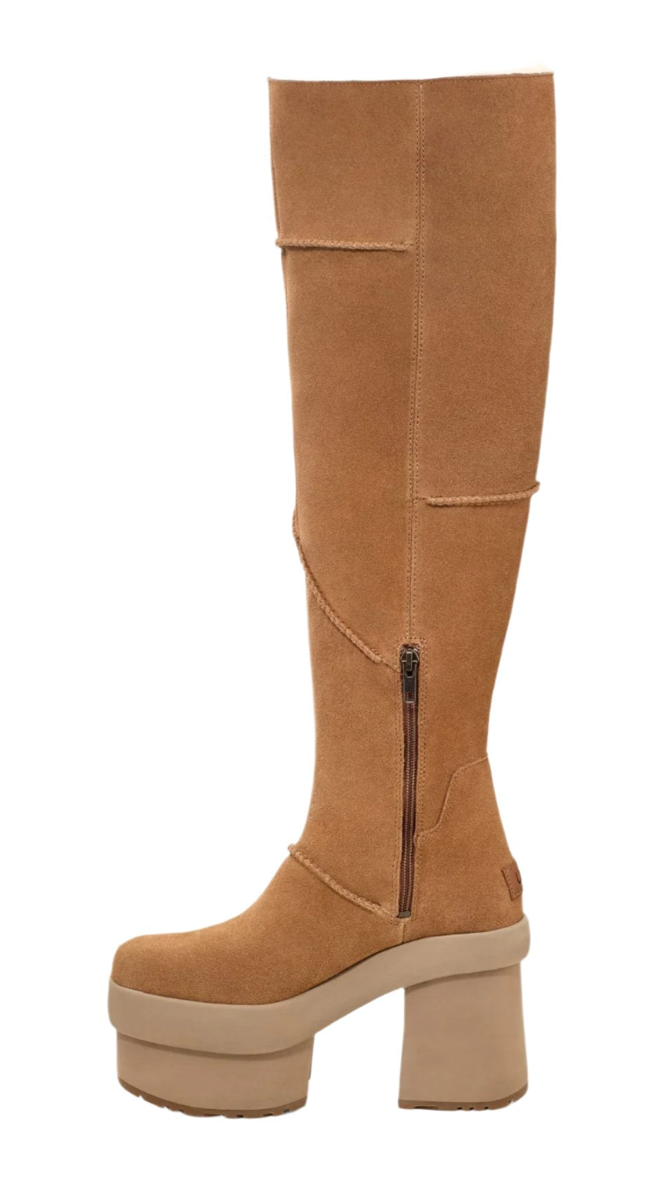 UGG New Heights Platform Xtra in Chestnut
