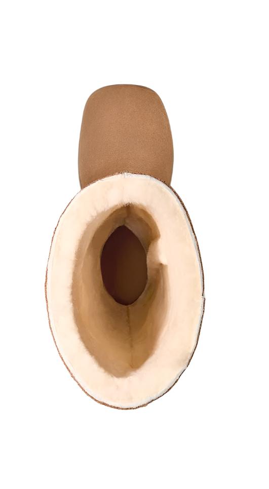 UGG New Heights Platform Xtra in Chestnut