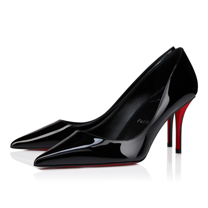 Christian Louboutin Miss Z 80 Patent Heel in Black | In-Store Only