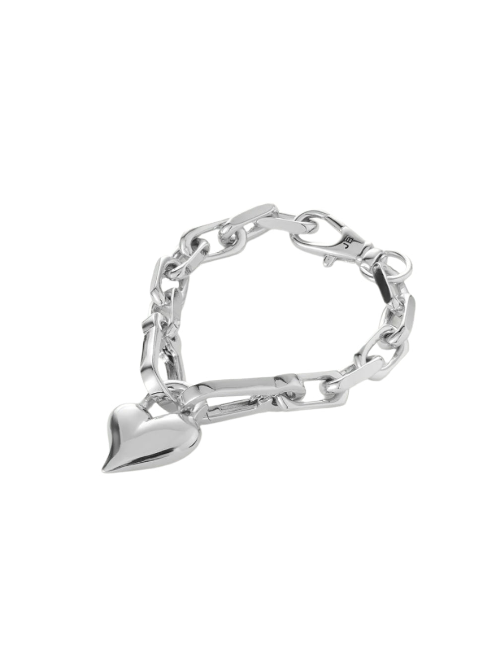 Jenny Bird Padlock Heart Chain Bracelet (More Colors)