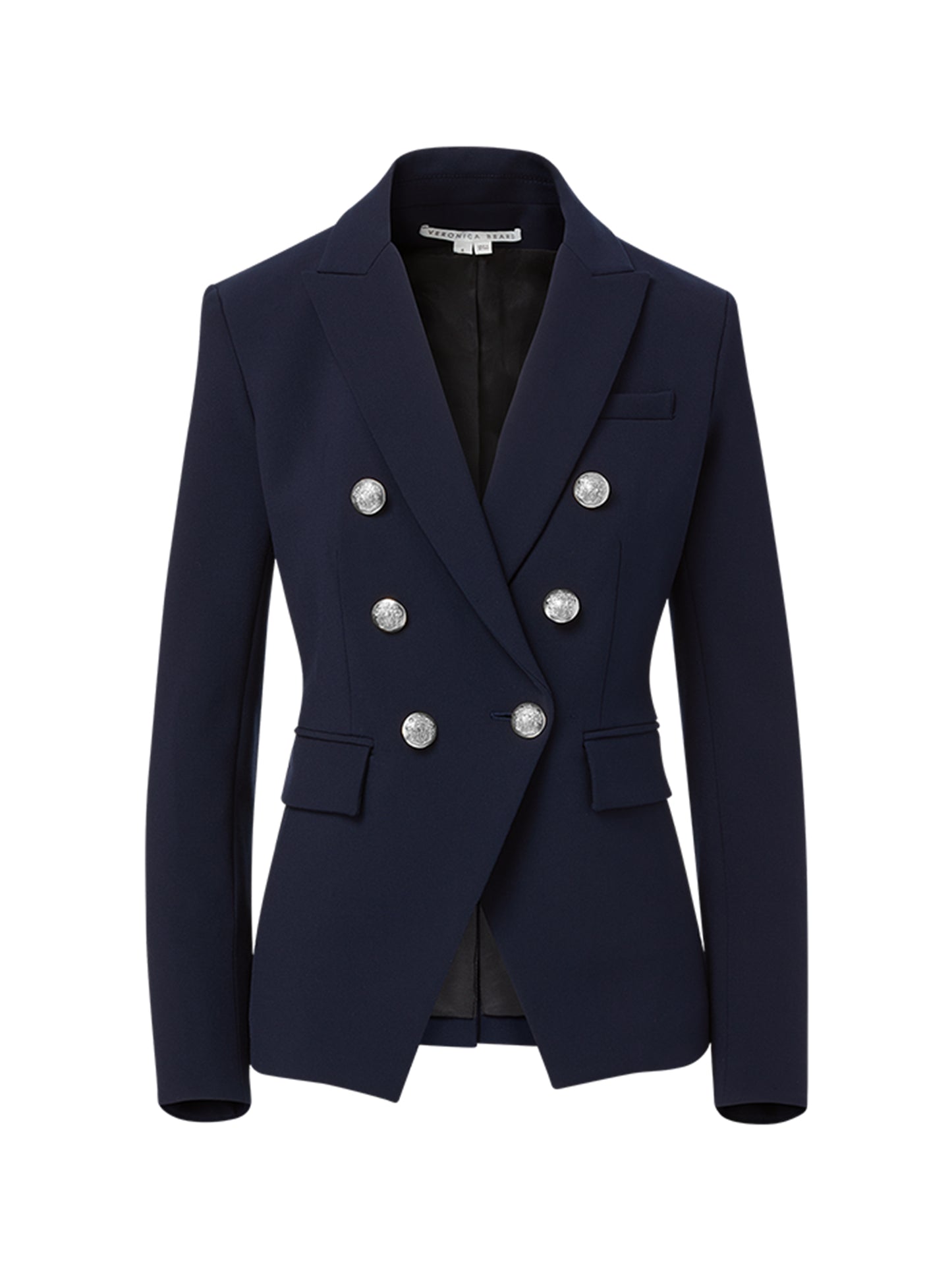 Veronica Beard Miller Dickey Jacket in Navy/Silver