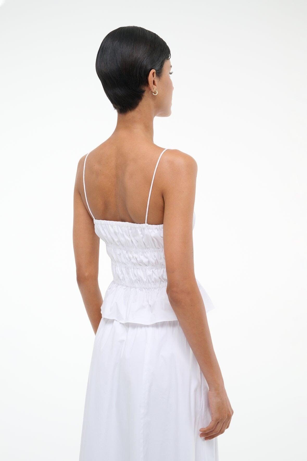 Staud Ayla Top in White