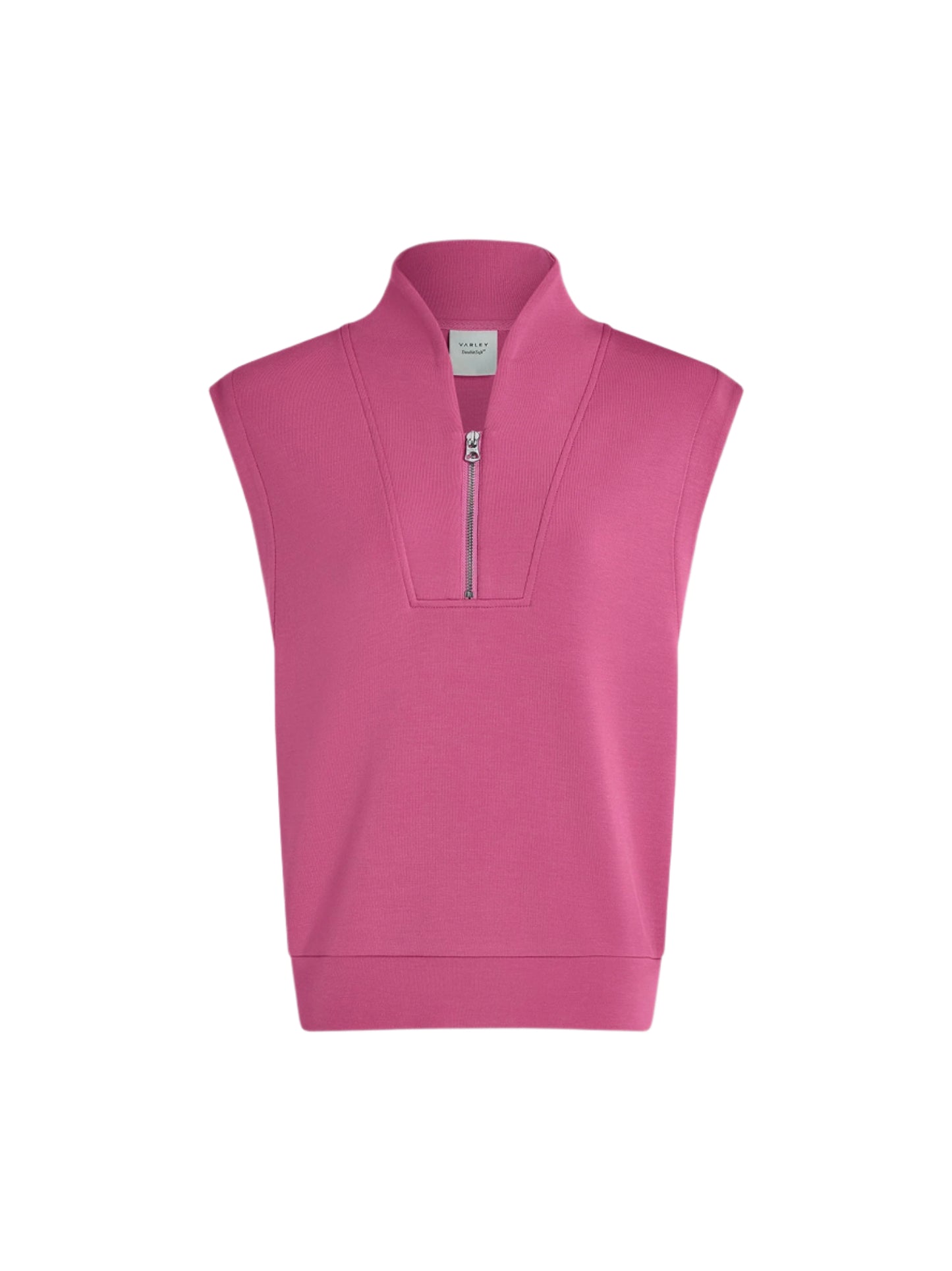 Varley Loretta Half Zip in Ibis Rose