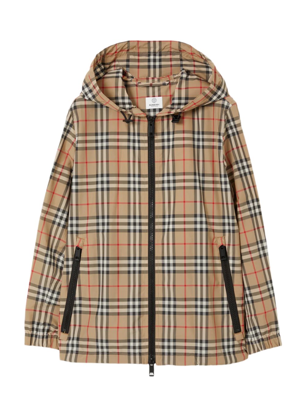 ジャケット・アウター Burberry Burberry Everton Check Raincoat Jacket in Archive Beige
