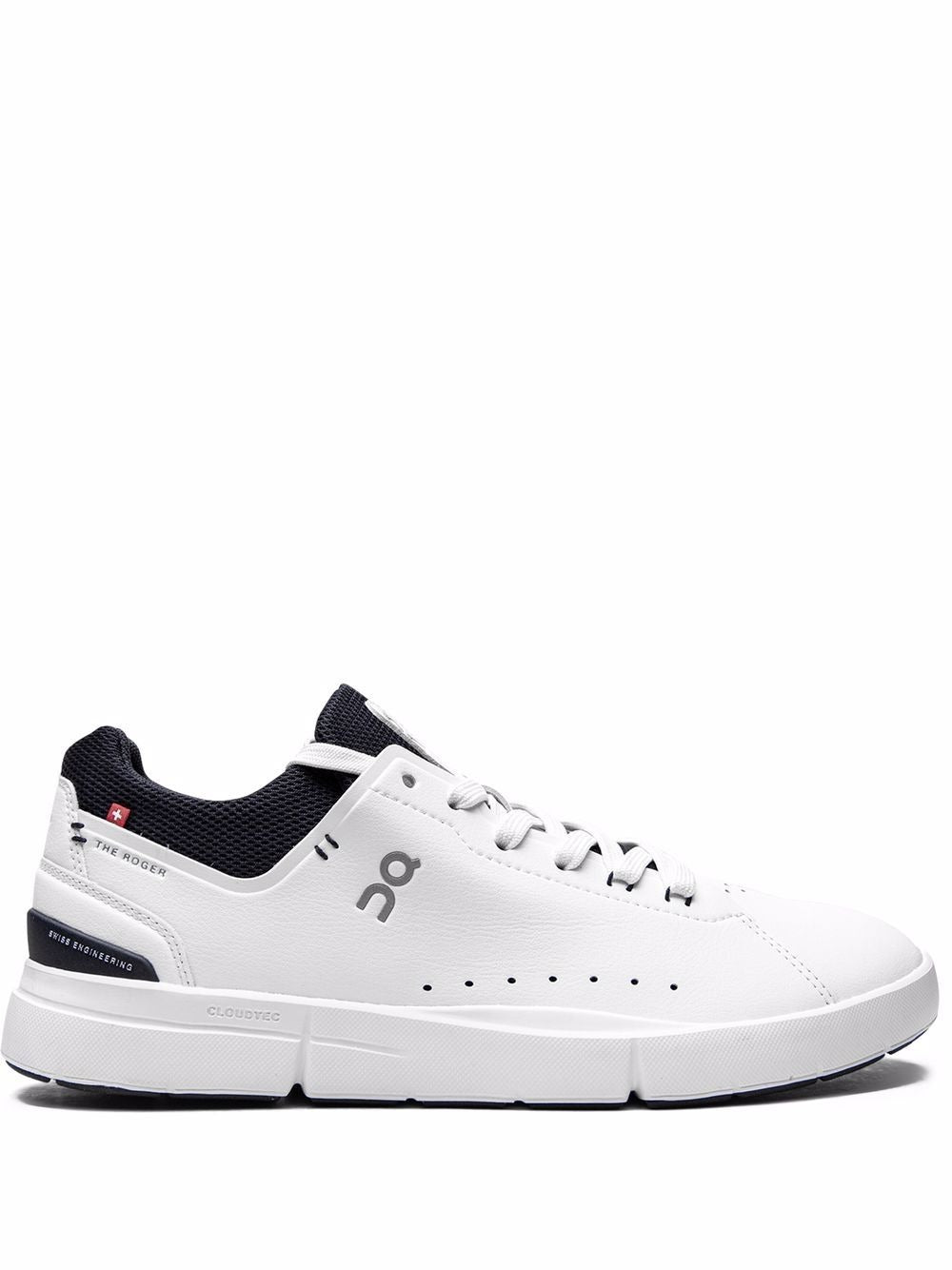 On Running THE ROGER Advantage White | Midnight