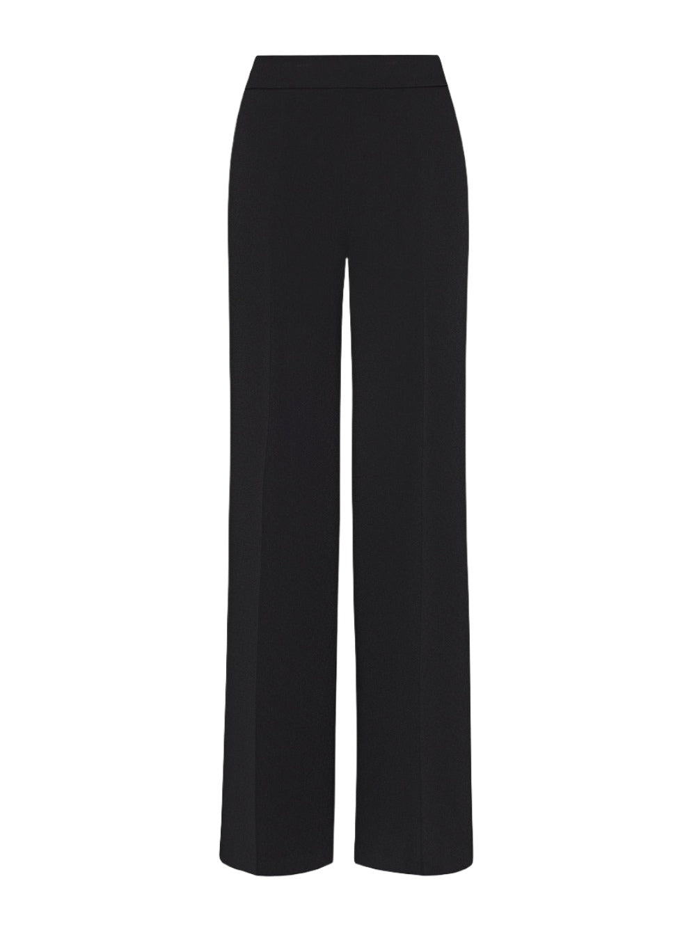 Milly Natia Crepe Pant in Black