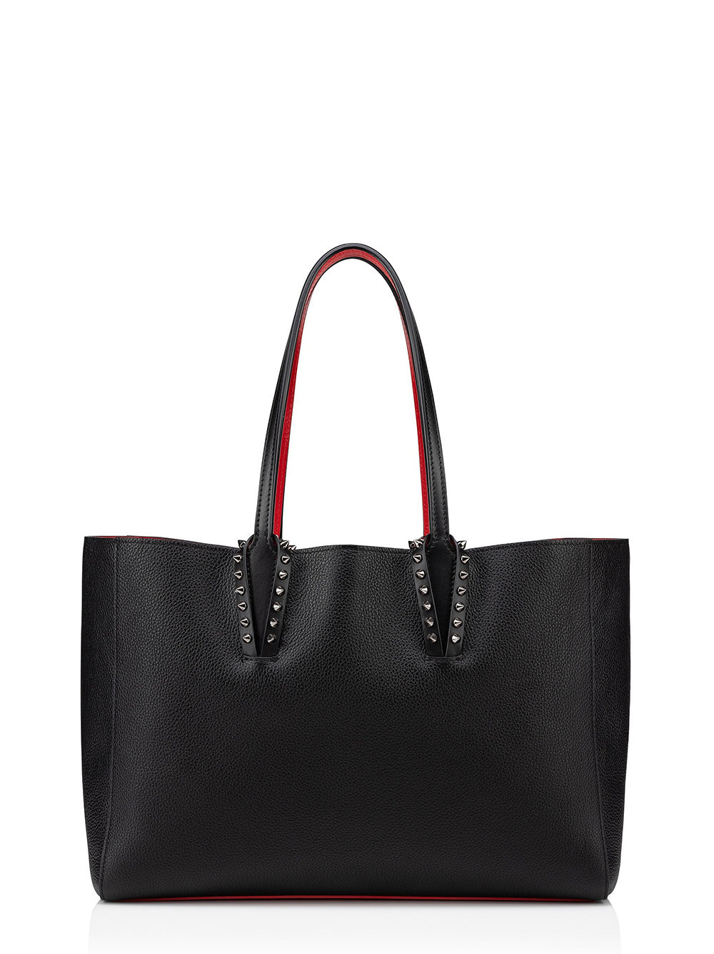 Christian Louboutin Cabata Soft Small Empire Tote in Black | In-Store Only