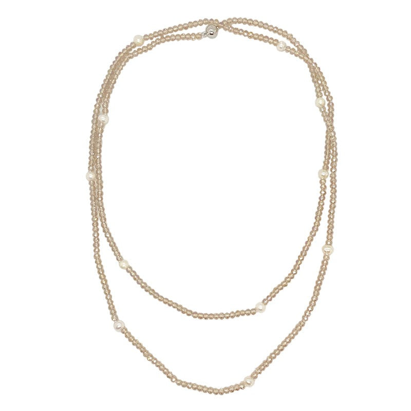 Girl with a Pearl Crystal Pearl 42" (More Colors)