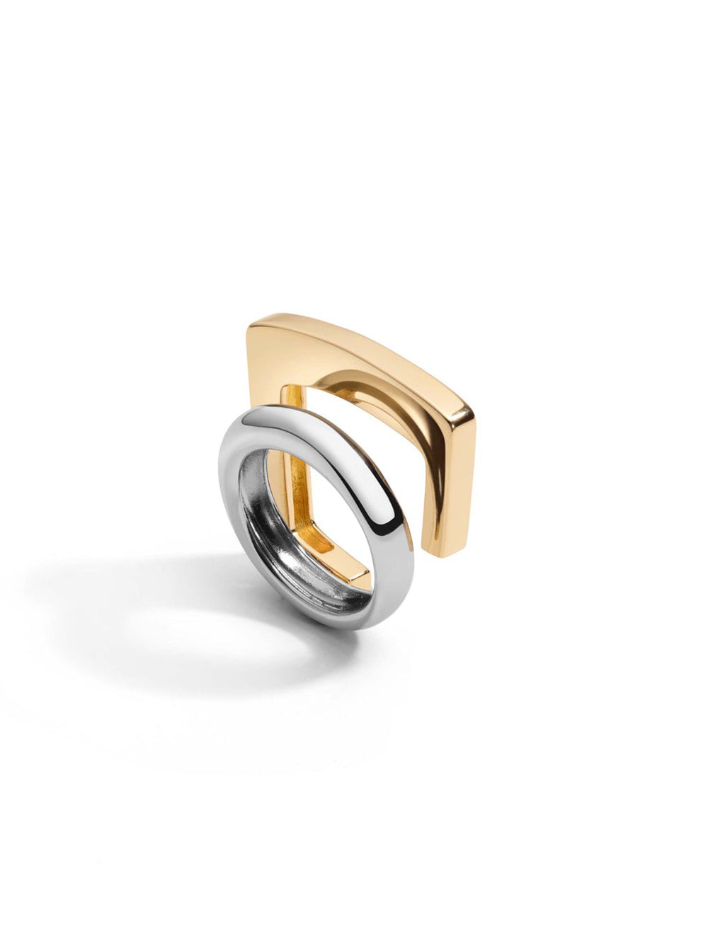 Demarson Tina Ring in Two-Tone