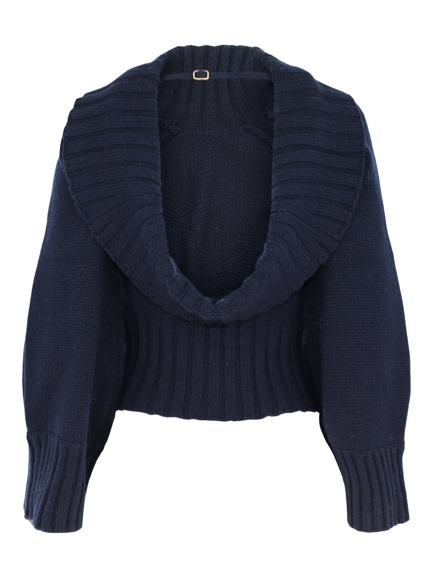 Cult Gaia Milika Sweater in Deep Lake