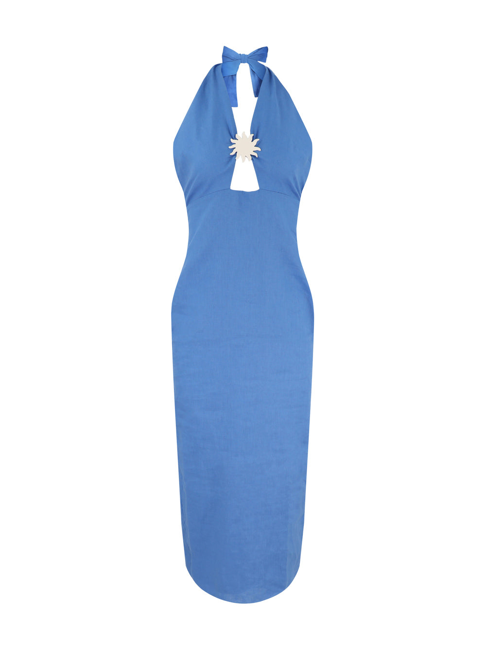 chinese dress ladies Cala de La Cruz Orly Dress in Azure Azure / L