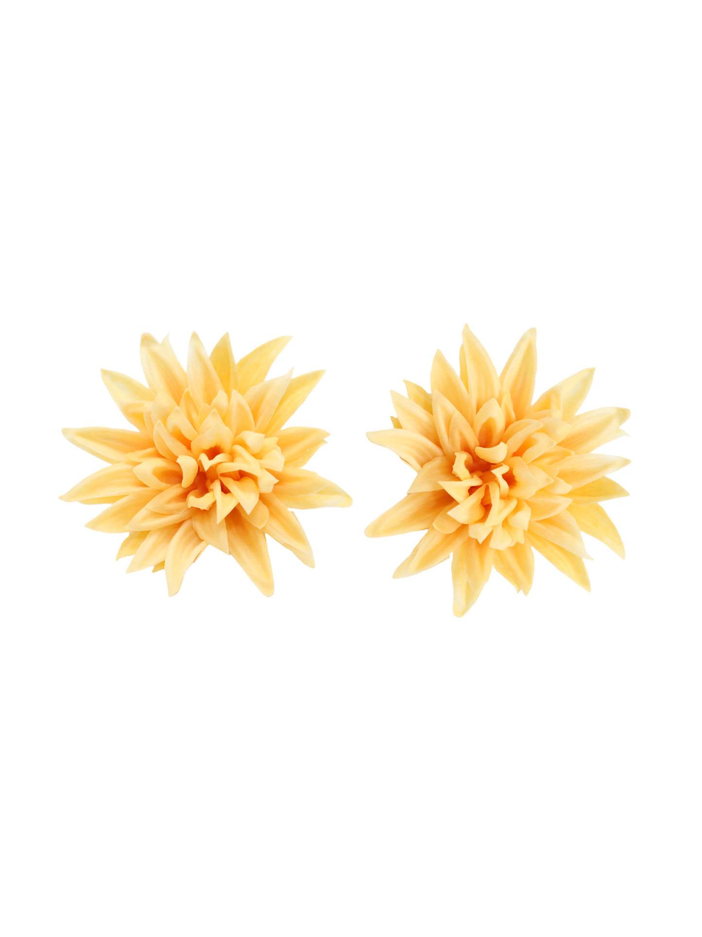 Cult Gaia Dahlia Earring in Cornsilk