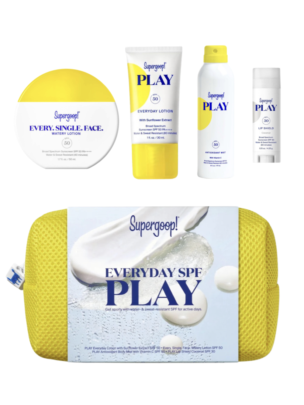 Supergoop Everyday SPF PLAY Kit - SPF50