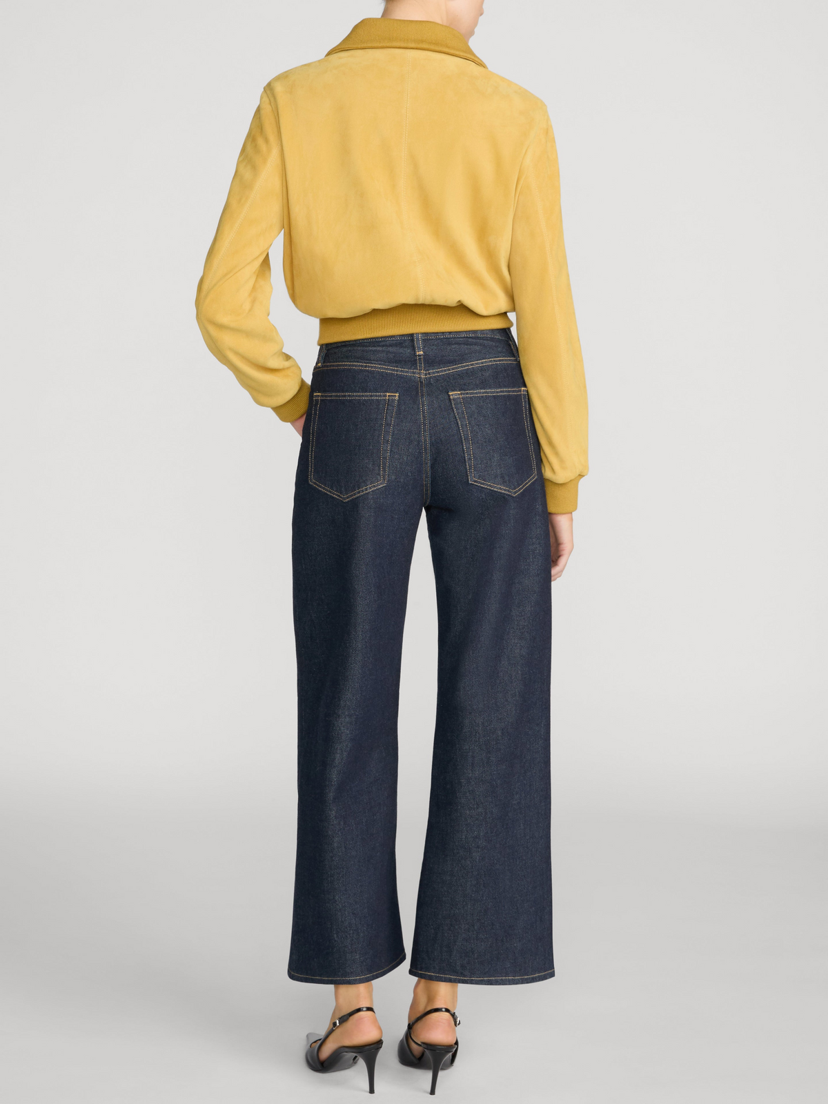 Frame Denim Swing Jean in Rinse
