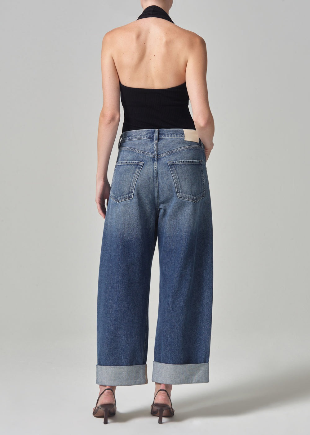Citizens of Humanity Ayla Baggy Cuffed Crop Jeans in Brielle