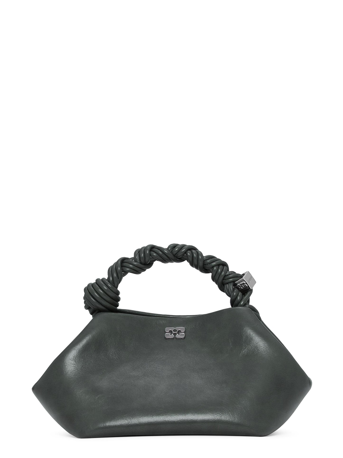 Ganni Bou Bag Small in Steel Grey