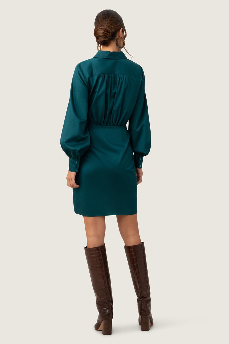 Trina Turk Kaye Dress in Greenwich Green