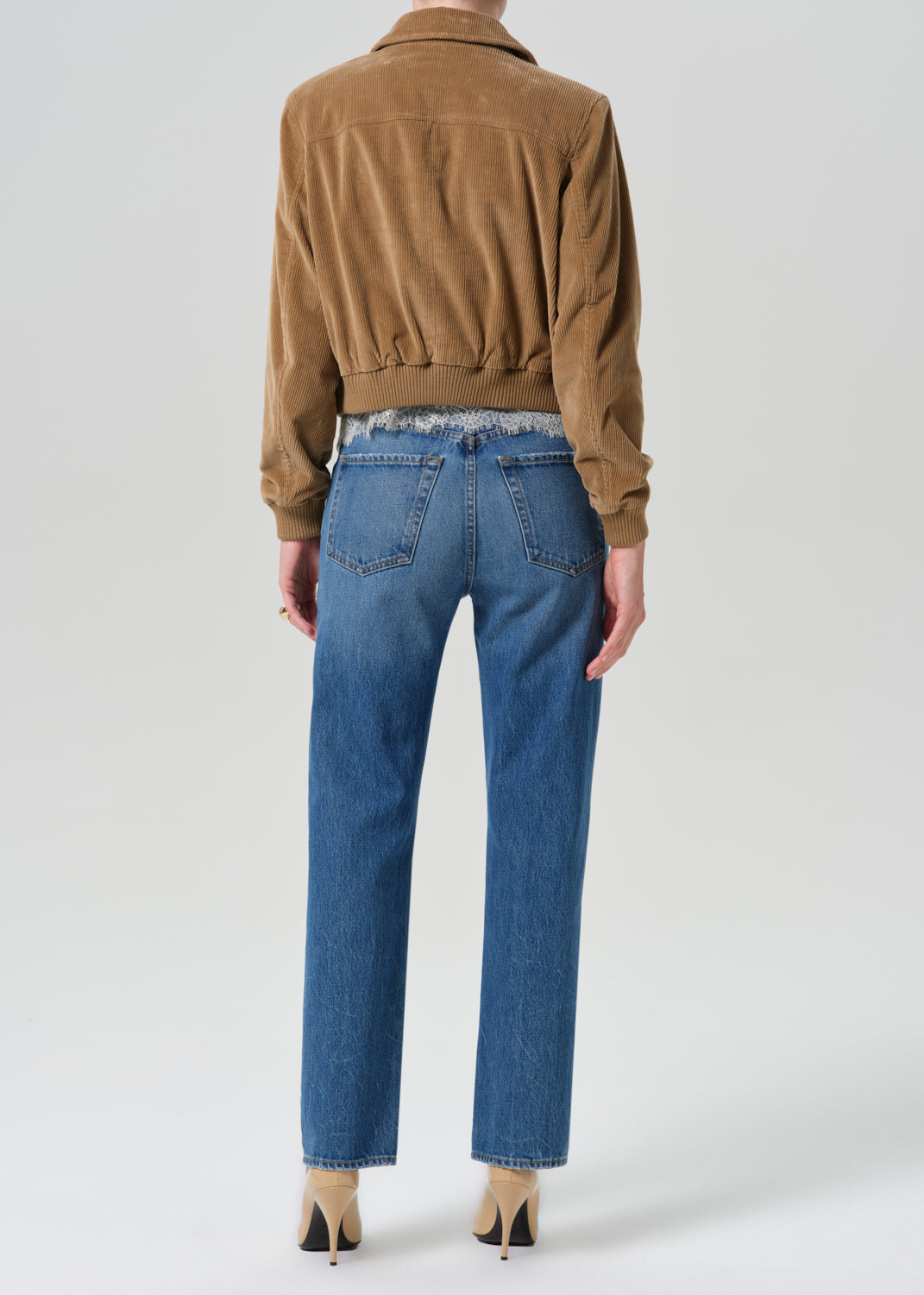 Citizens of Humanity 90's French High Rise Straight Jean in Pastis