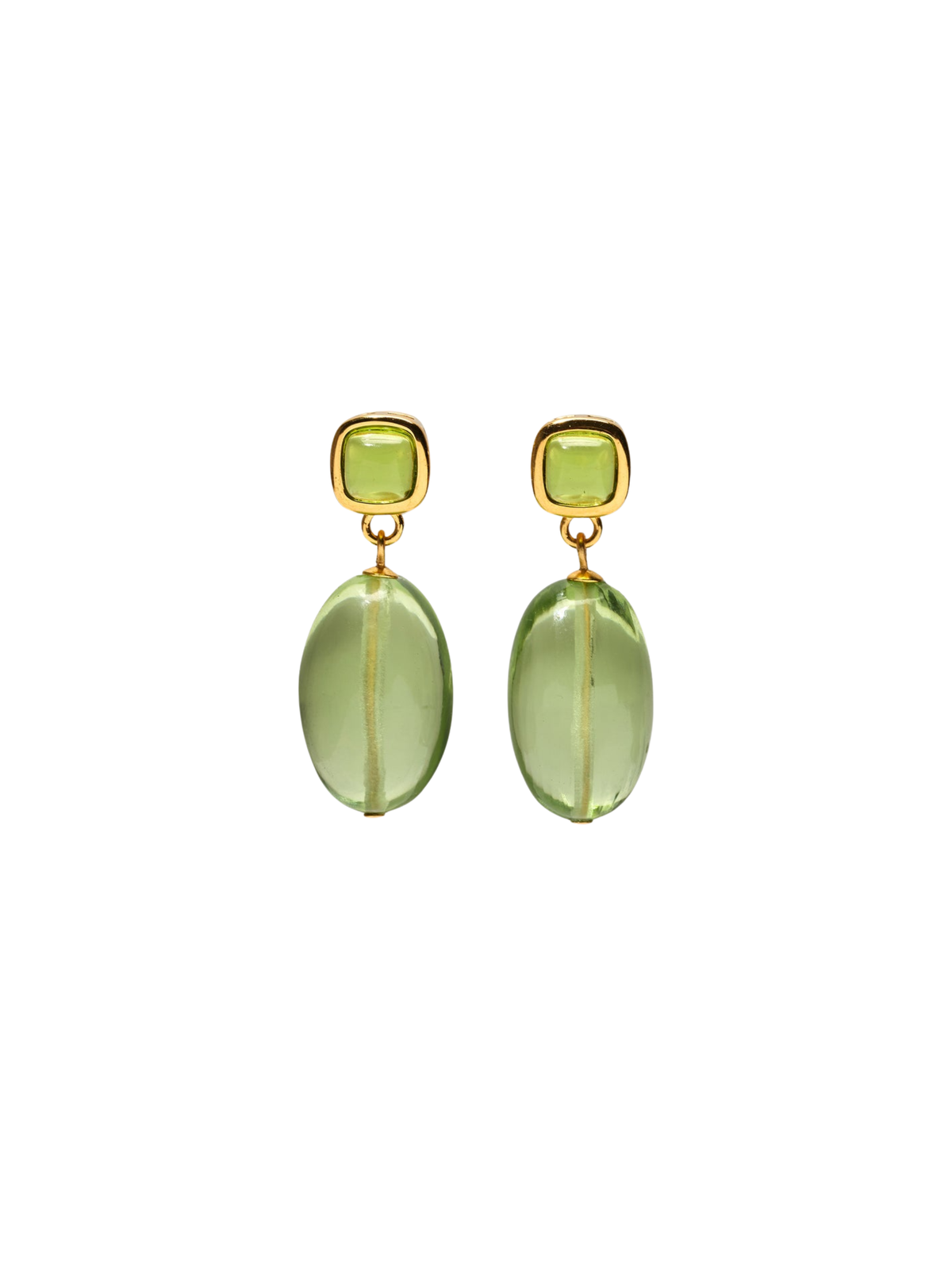 Verdant Earrings in Grove