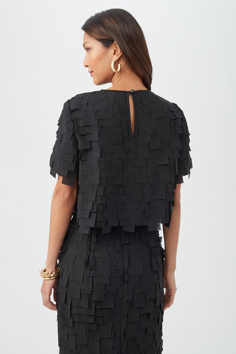 Trina Turk Serilda Top in Black