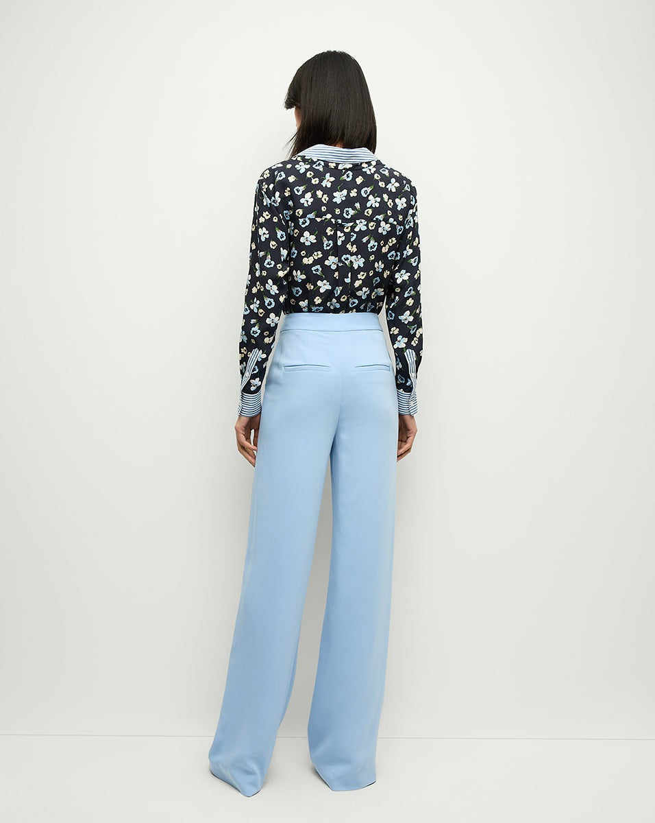 Veronica Beard Edia Pant in Blue Sky