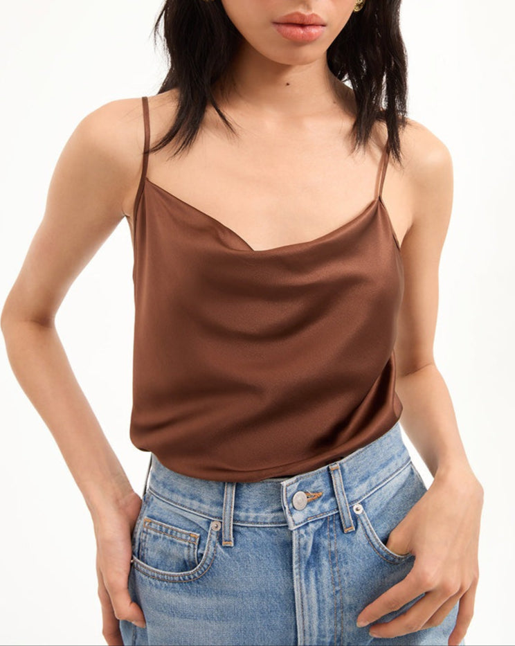 Veronica Beard Sola Top in Light Chicory