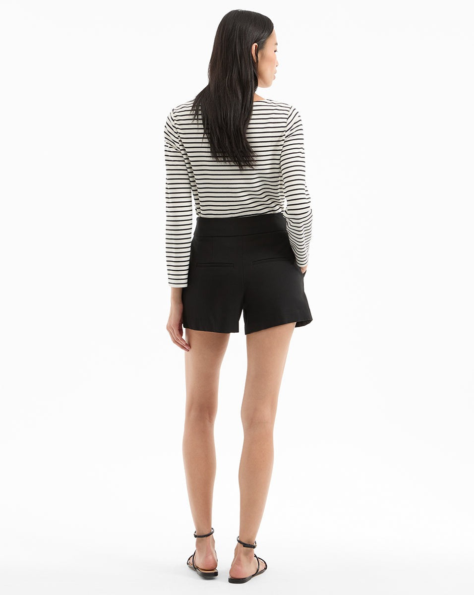 Veronica Beard Devina Short in Black