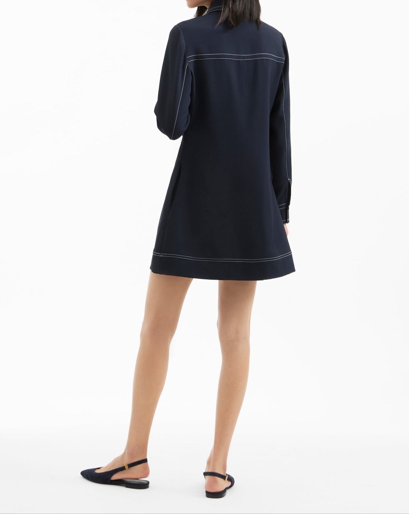 Veronica Beard Pryce Dress in Navy