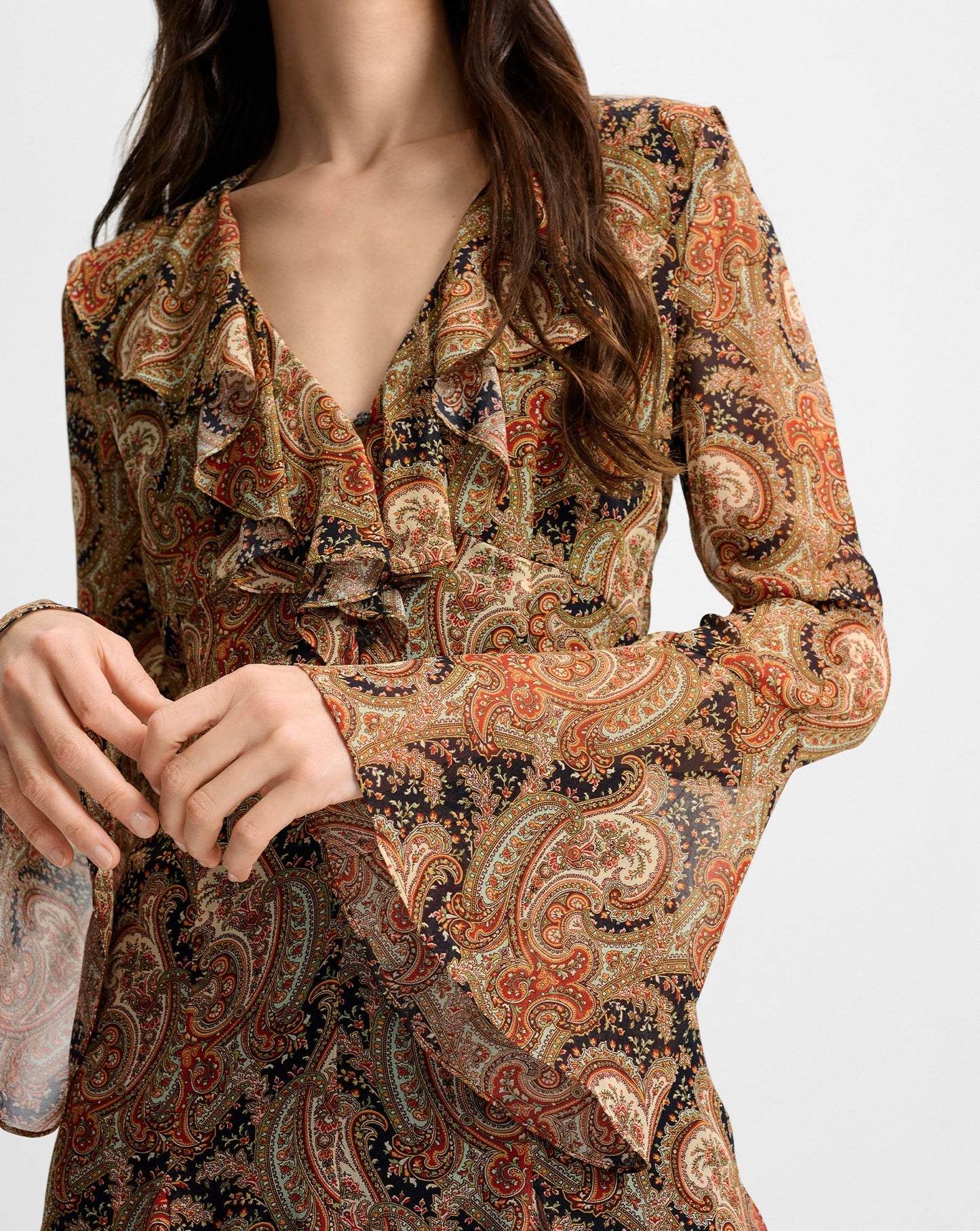 Veronica Beard Adrienne Silk Mini Dress in Navy Multi