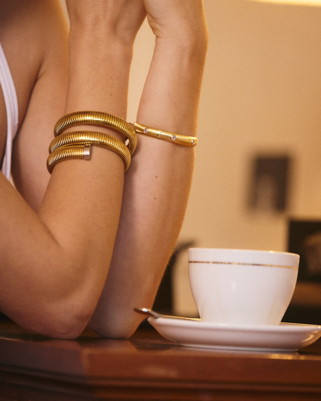 Luv AJ Palais Flex Snake Chain Bracelet (More Colors)
