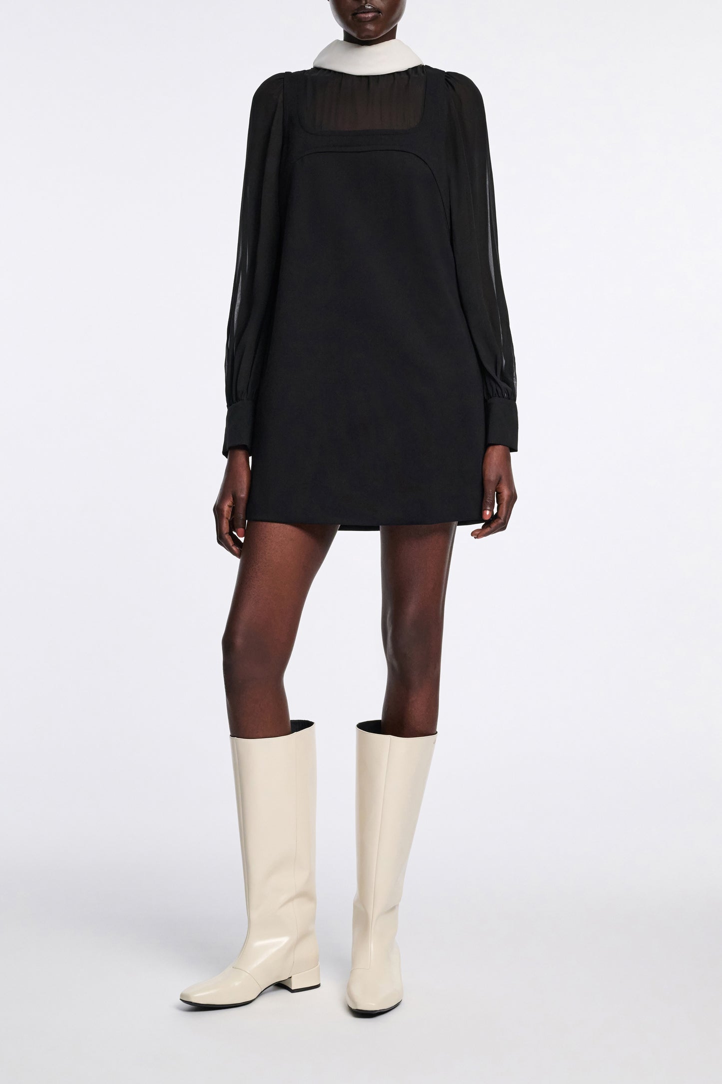 Dorothee Schumacher Emotional Essence Dress in Pure Black