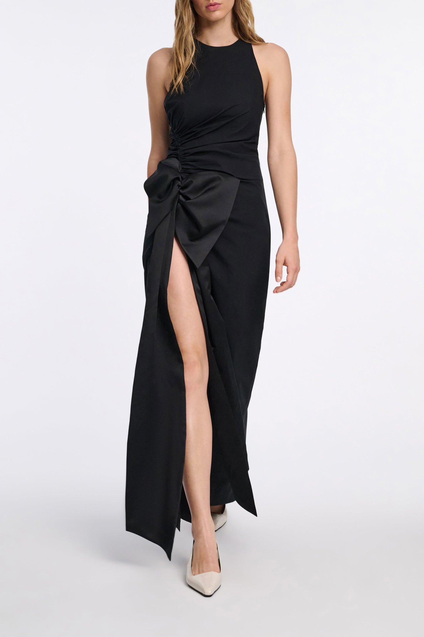 Dorothee Schumacher Poplin Power Dress in Pure Black