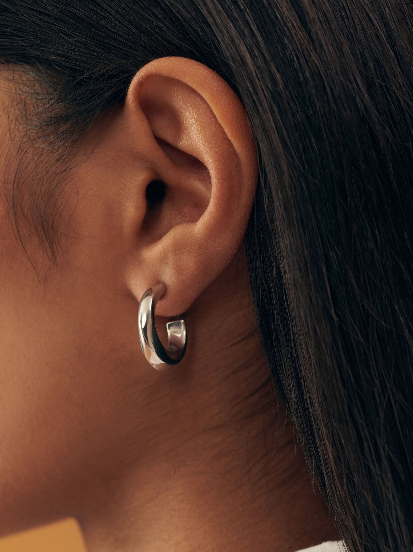 Jacquemus The Tourni Hoops in Silver