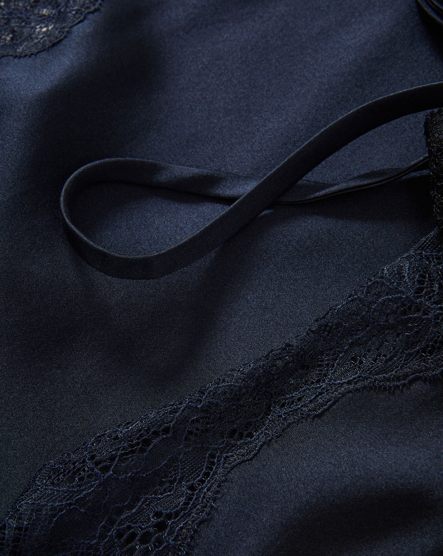 Veronica Beard Johanan Stretch-Silk Camisole in Navy