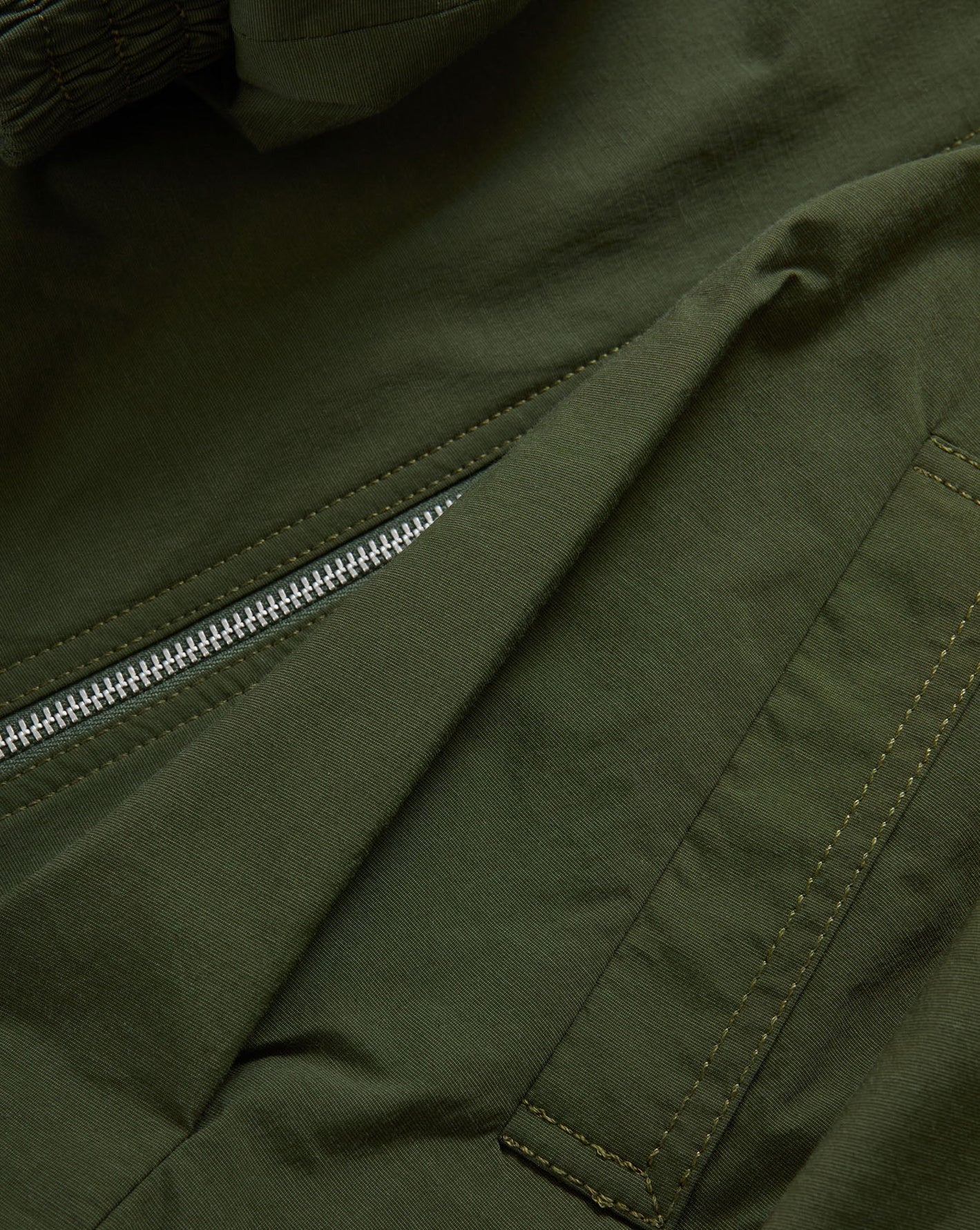 Veronica Beard Circe Bubble Jacket in Army