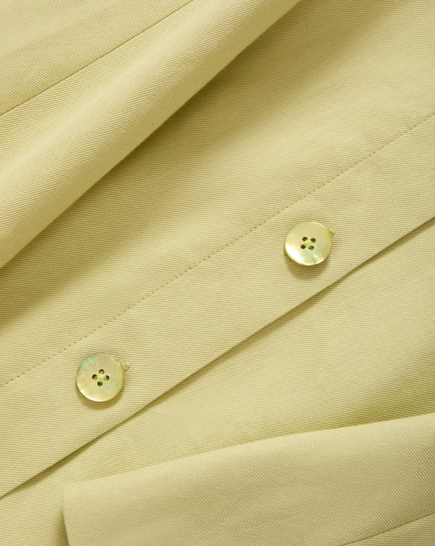 Veronica Beard Steiner Button-Down Mini Dress in Pistachio