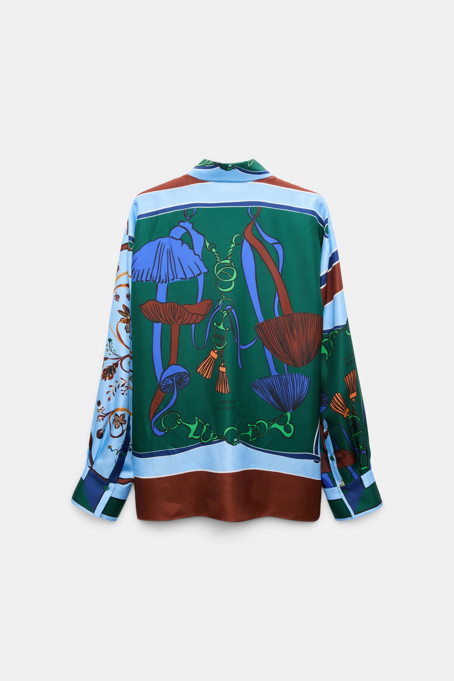 Dorothee Schumacher Cosmic Funghi Blouse in Colorful Ribbon