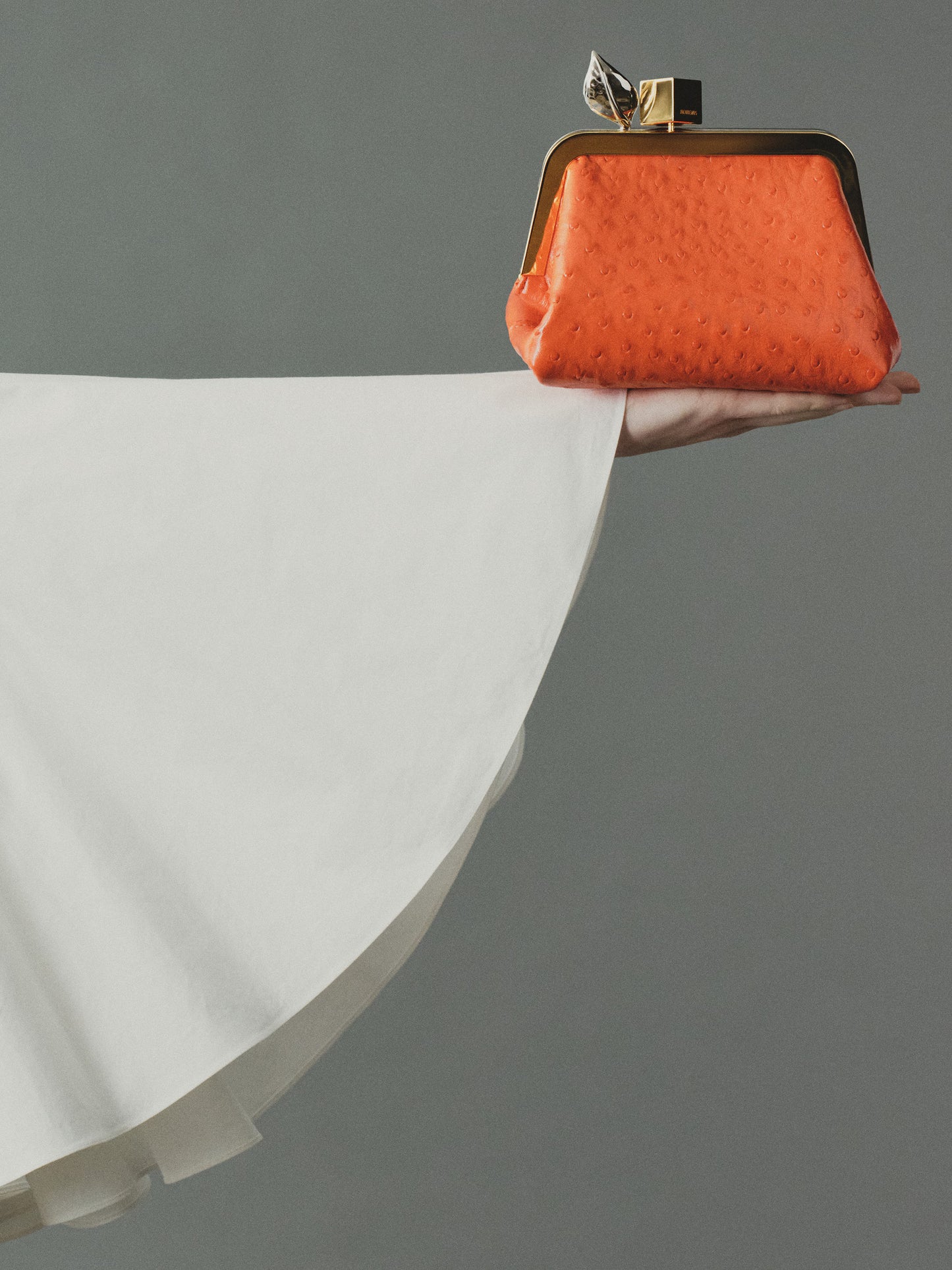 Jacquemus The Berlingot in Red Orange
