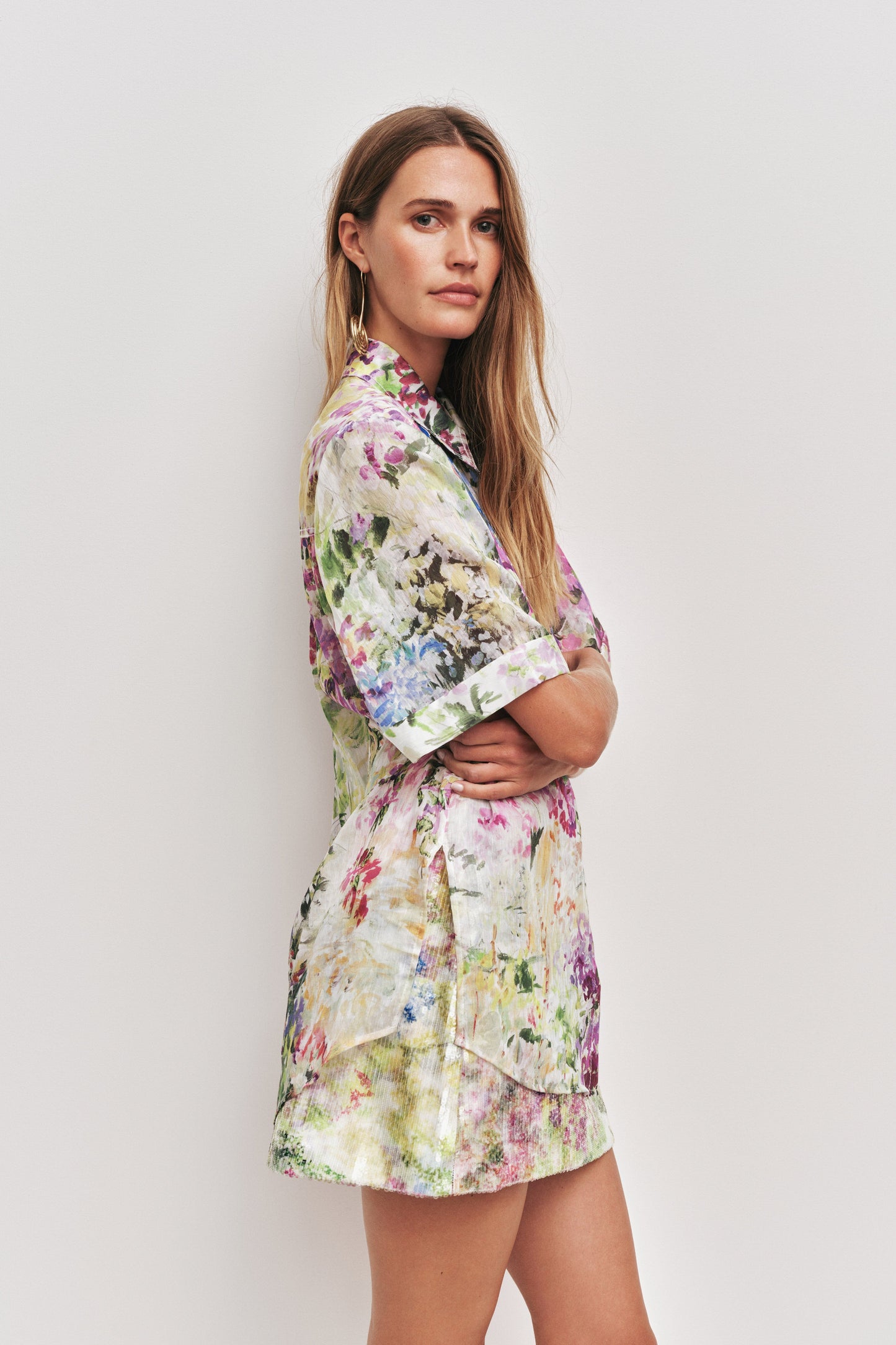 Aje Adina Shirt in Lavandula