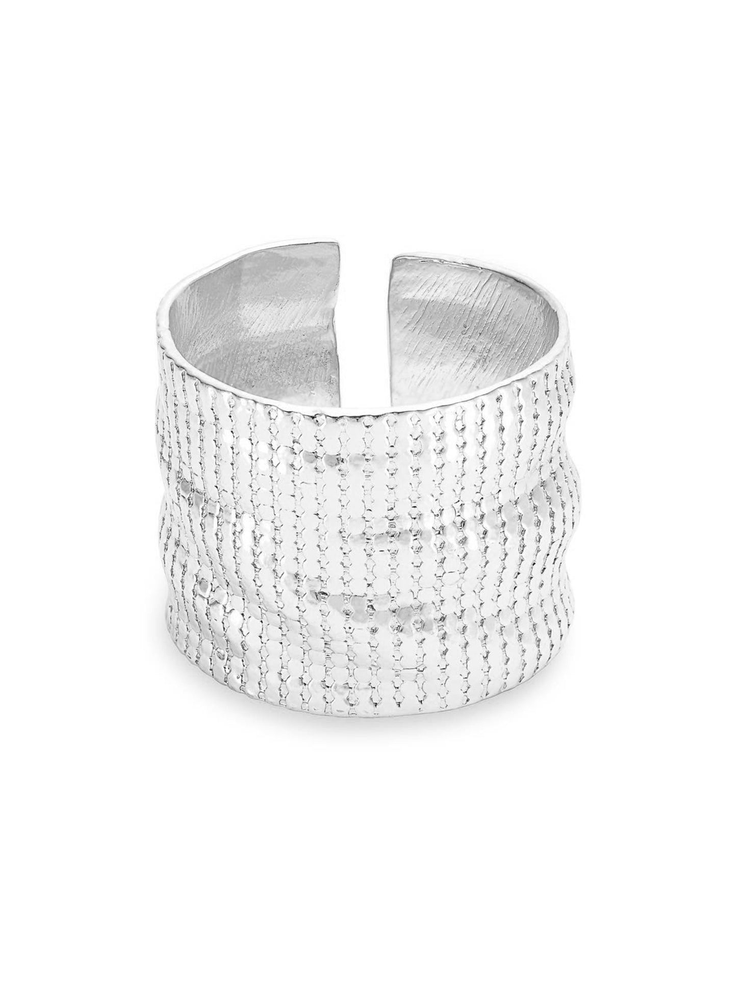 Karine Sultan Chainmail Cuff Bracelet (More Colors)